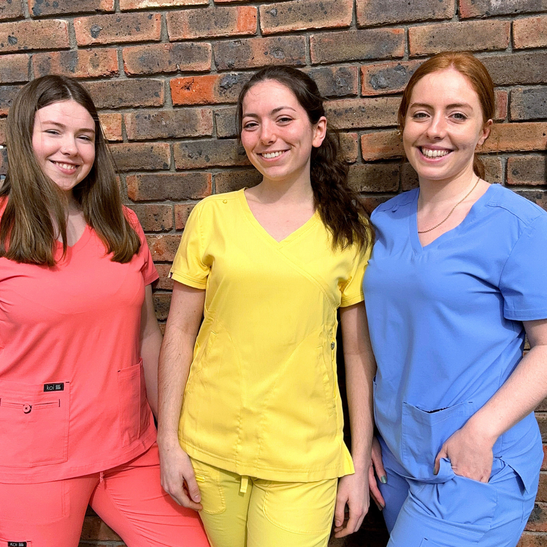 Colourful scrubs