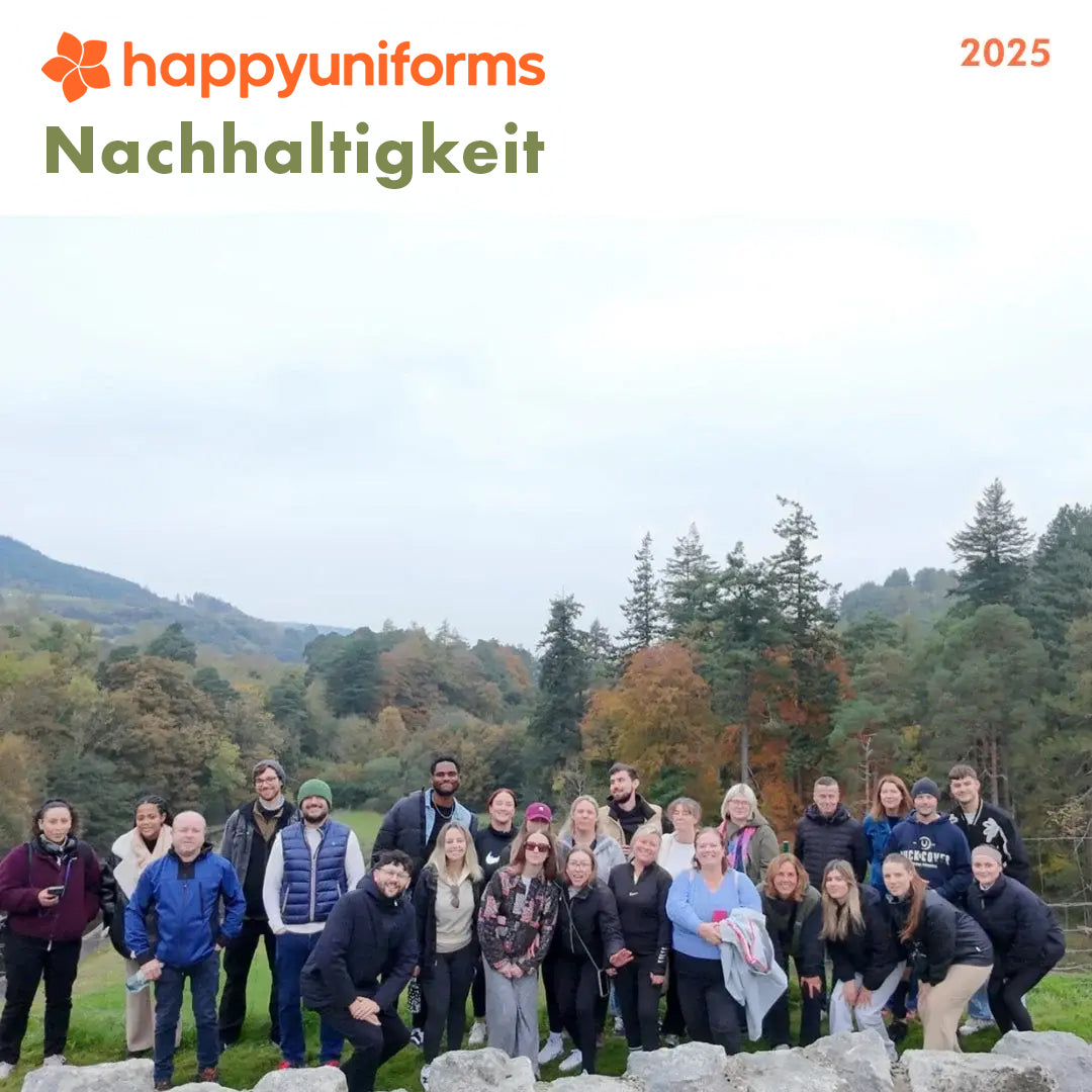 Happyuniforms Nachhaltigkeit 2025