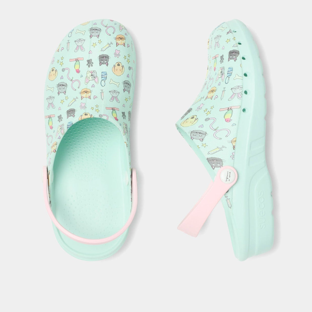 Zuecos sanitarios cómodos y originales para profesionales de la salud