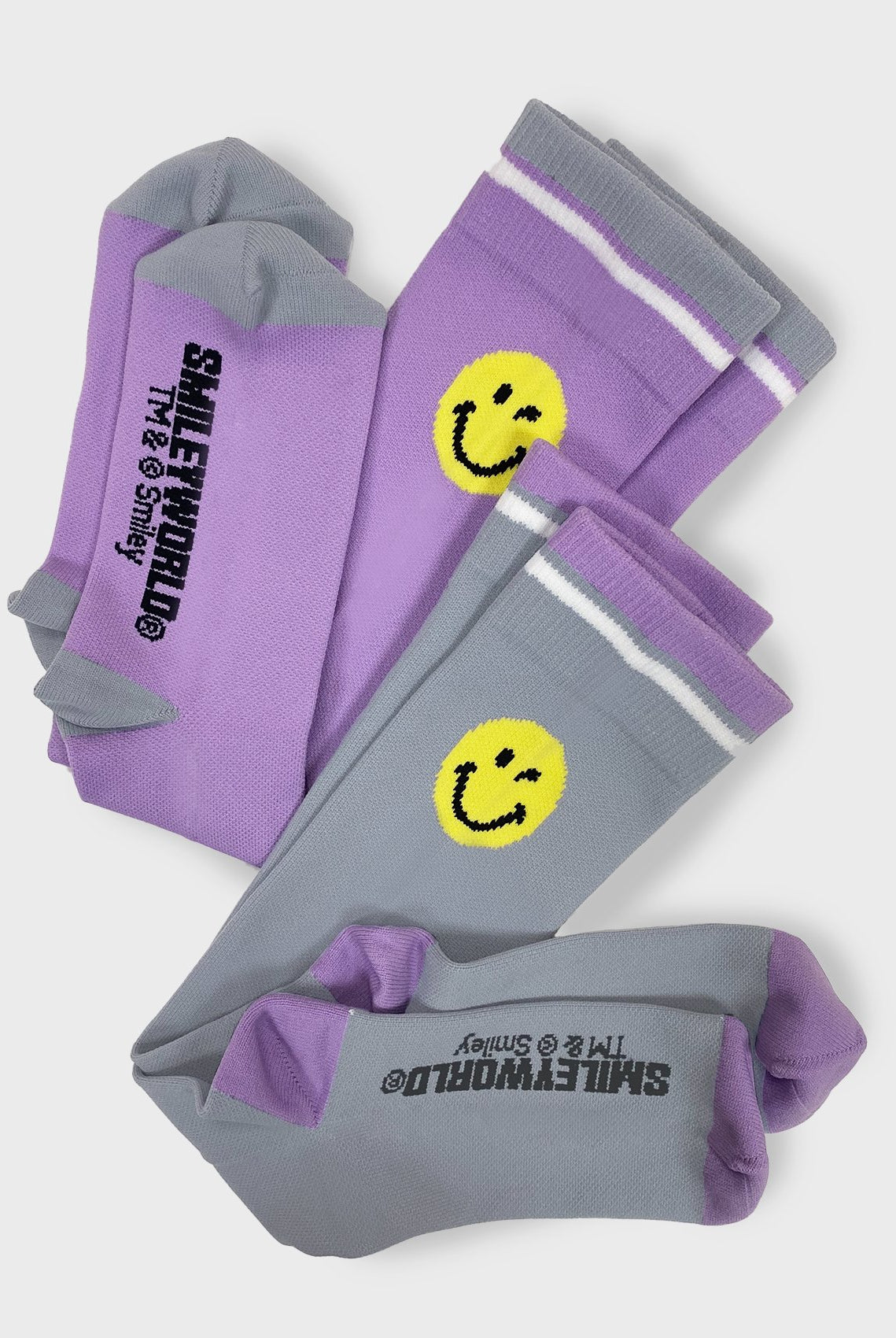 2_pack_compression_socks_SMILEY_WORLD_x_koi_sa179_SMG_purple