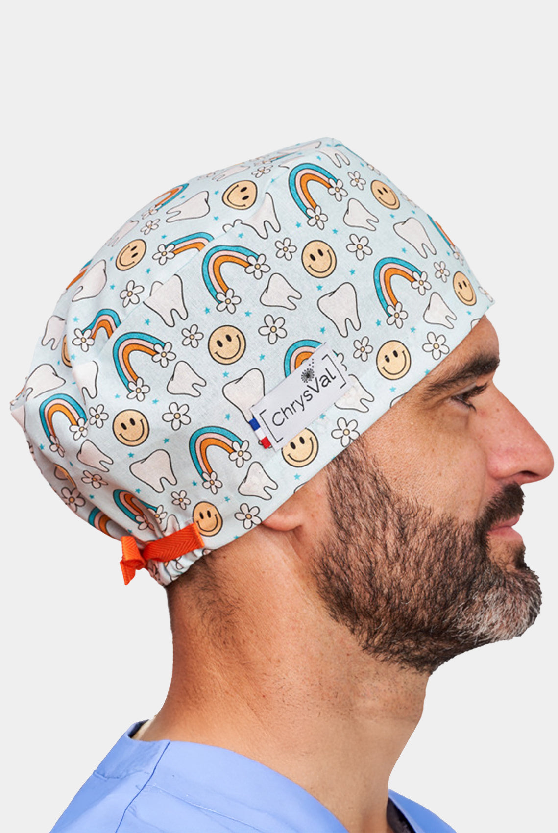 ChrysVal Long Hair Scrub Hat – Tooth in the Sky Men