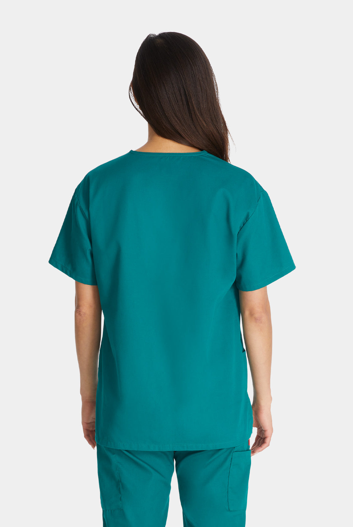 Dickies EDS Signature V-Neck Scrub Top DKE86706-Hunter-Back