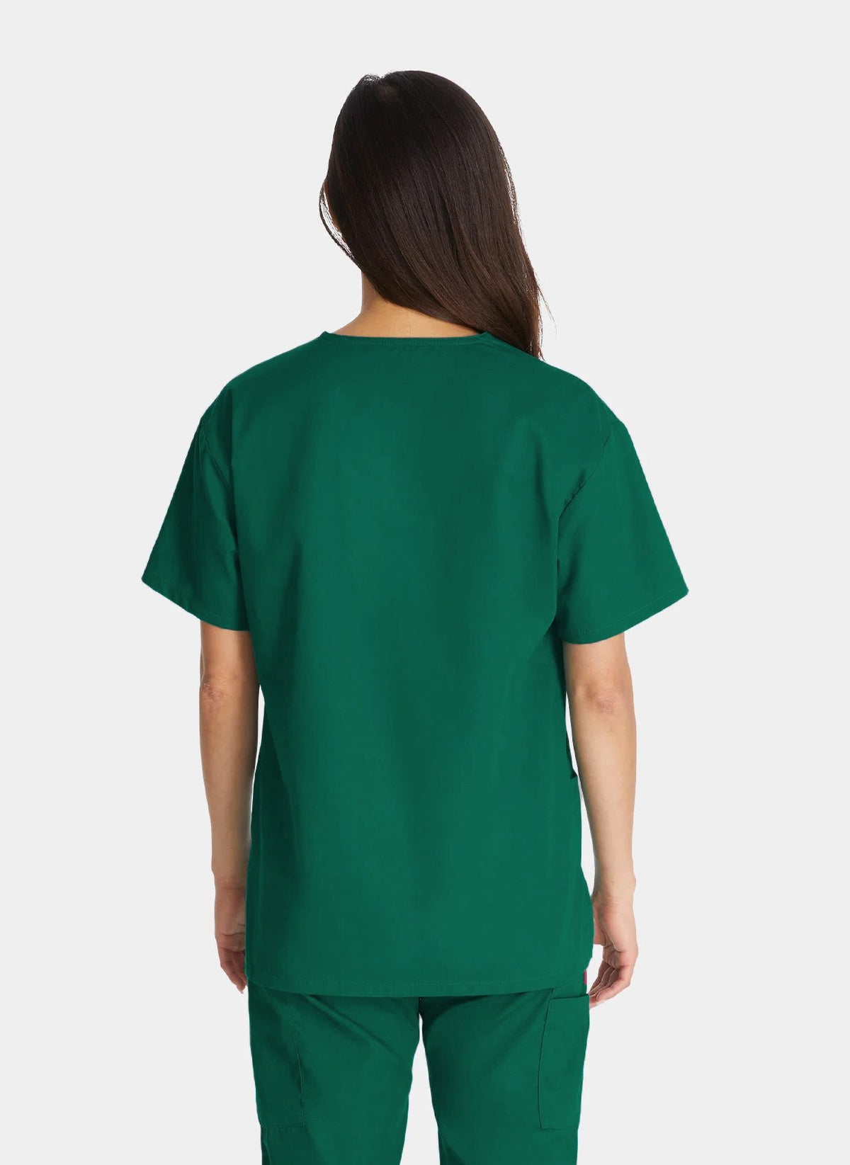 Dickies EDS Signature V-Neck Scrub Top DKE86706-Hunter-Back