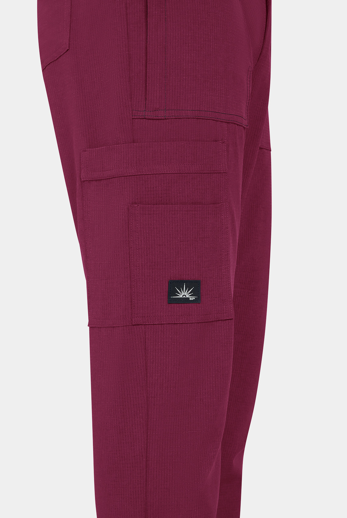 Koi Solis Ondra Scrub Trousers Wine Pocket
