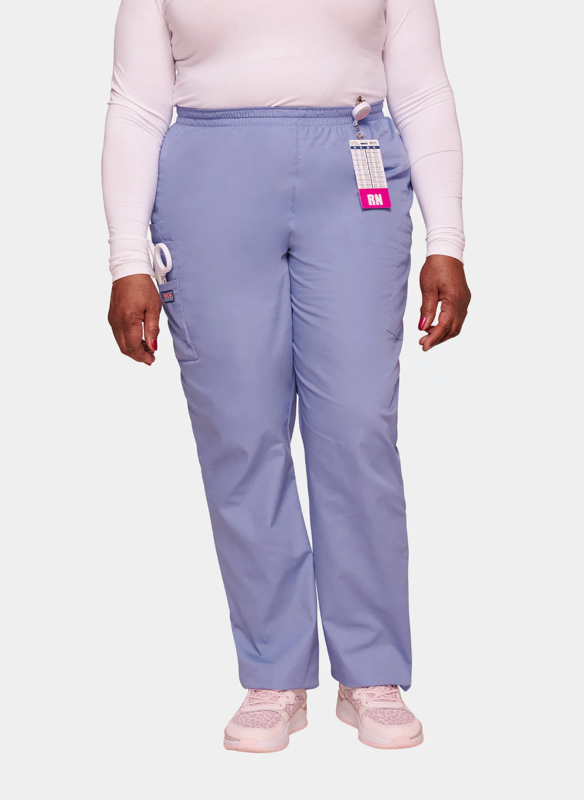 Cherokee Unisex Elasticated Scrub Trousers-Ceil
