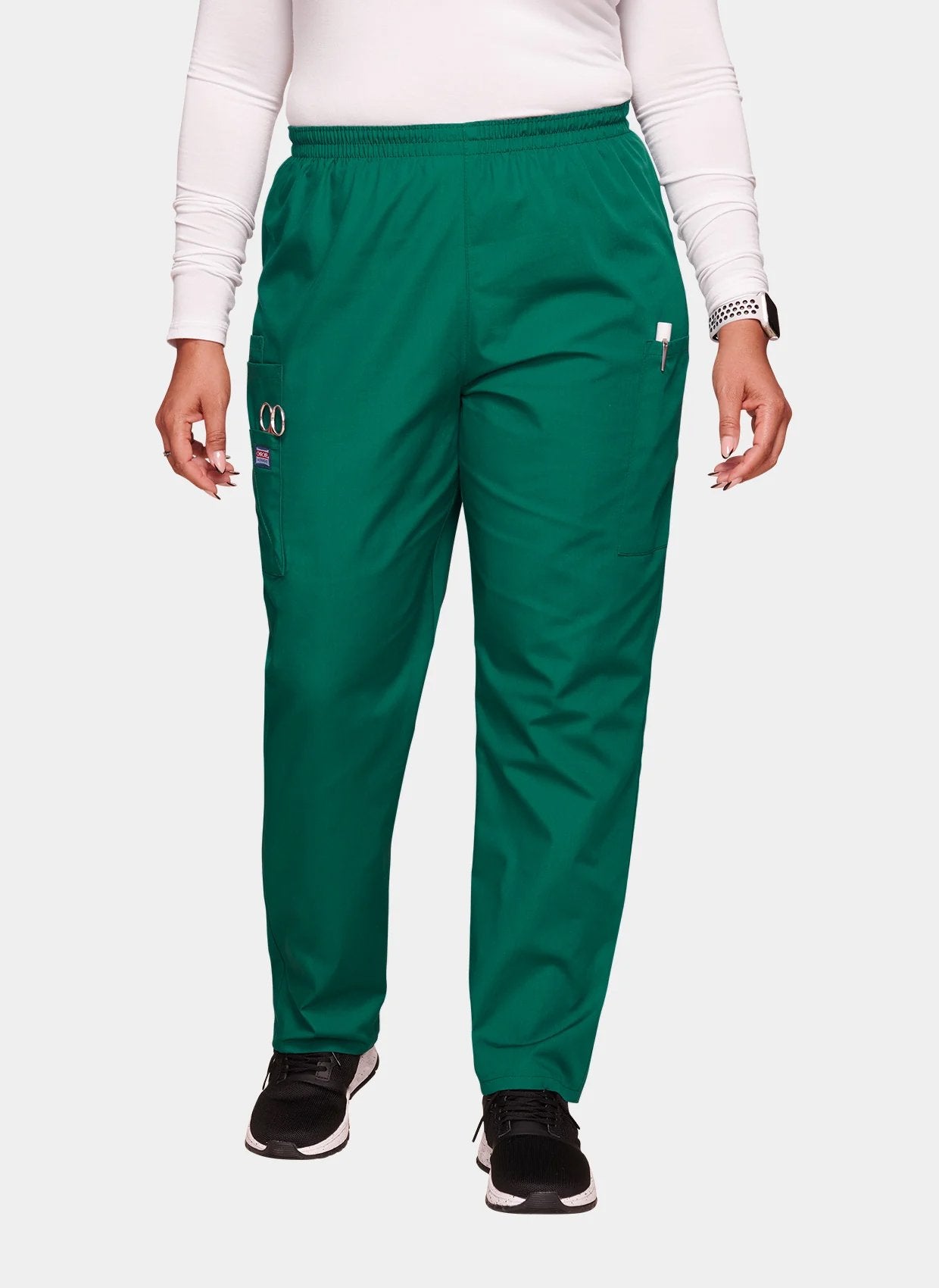 Cherokee Unisex Elasticated Scrub Trousers-Hunter