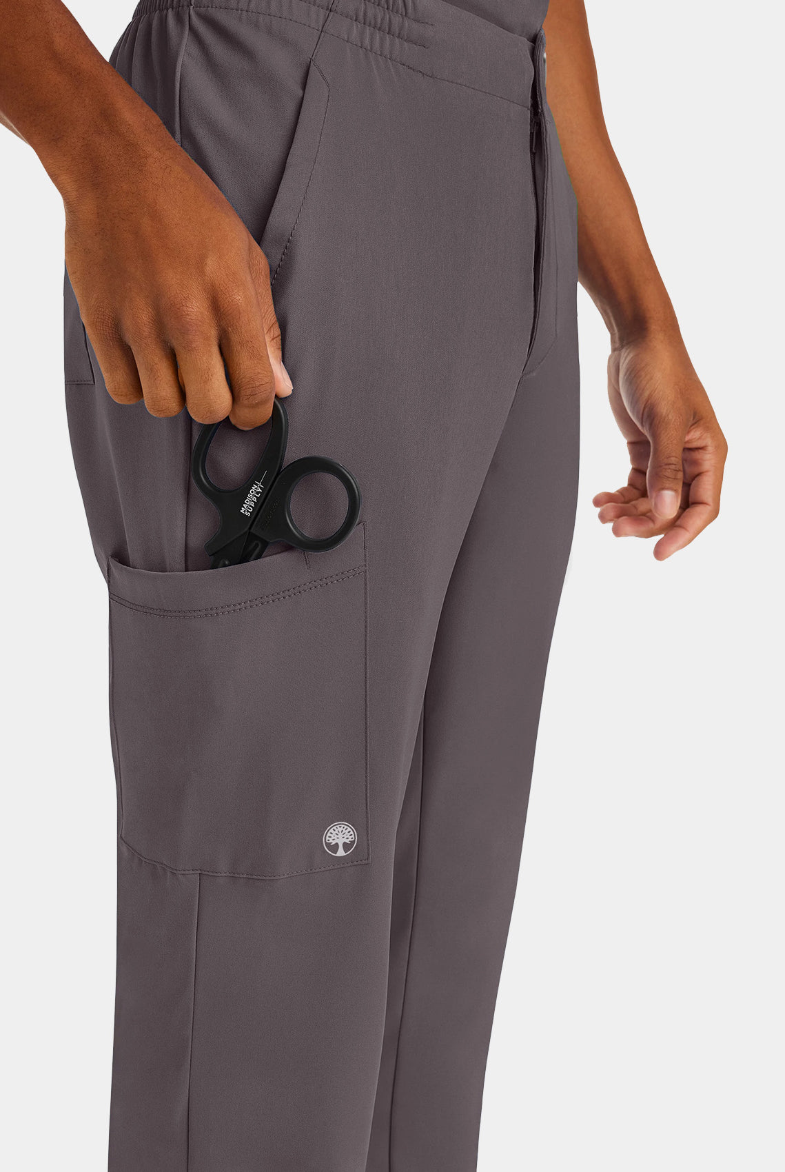 Healing Hands Ryan Scrub Trousers - Pewter