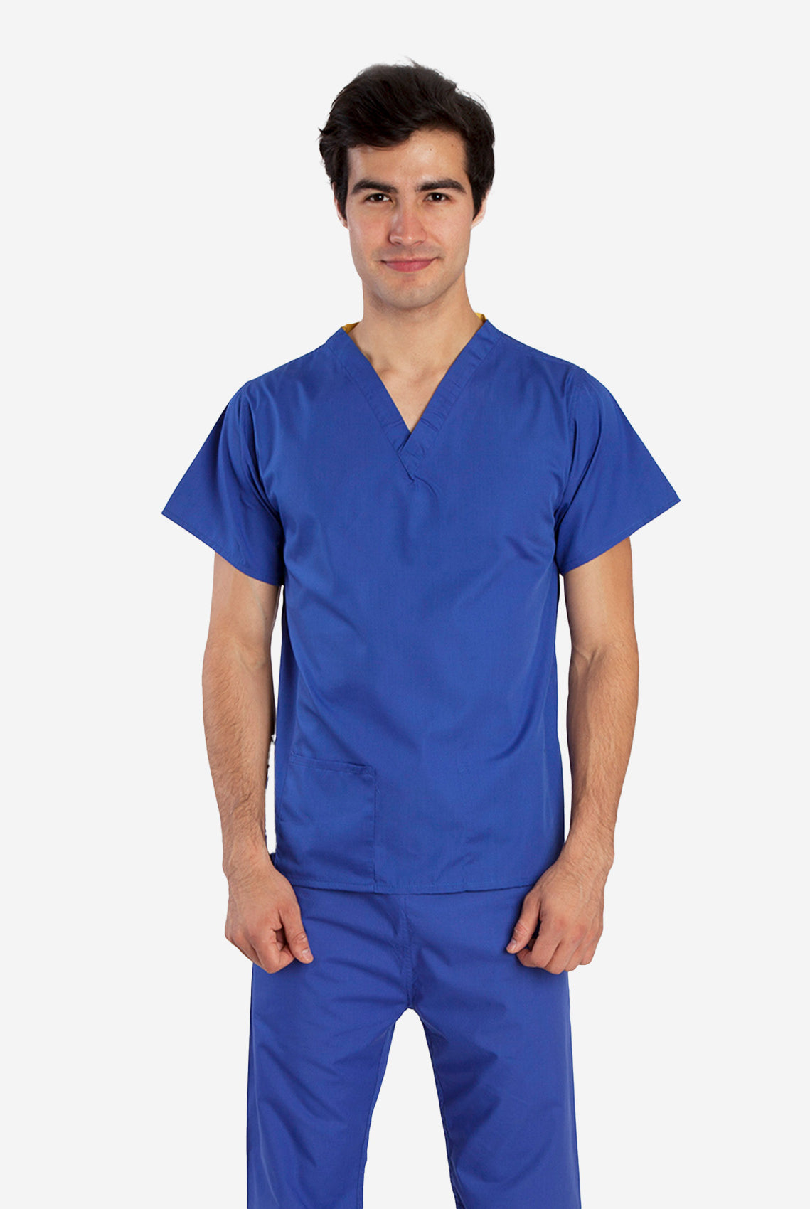 Budget Scrub Top - Cornflower ROyal