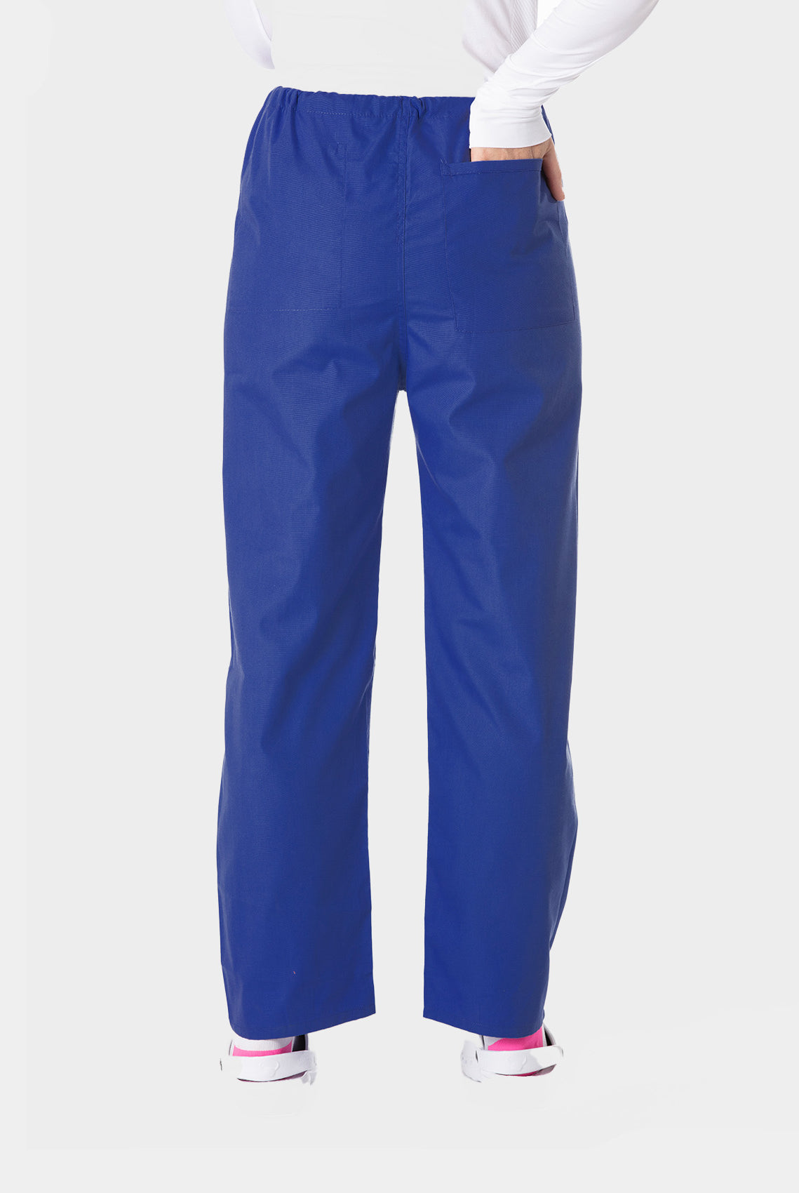 Budget Scrub Trousers - Cornflower Royal - Back