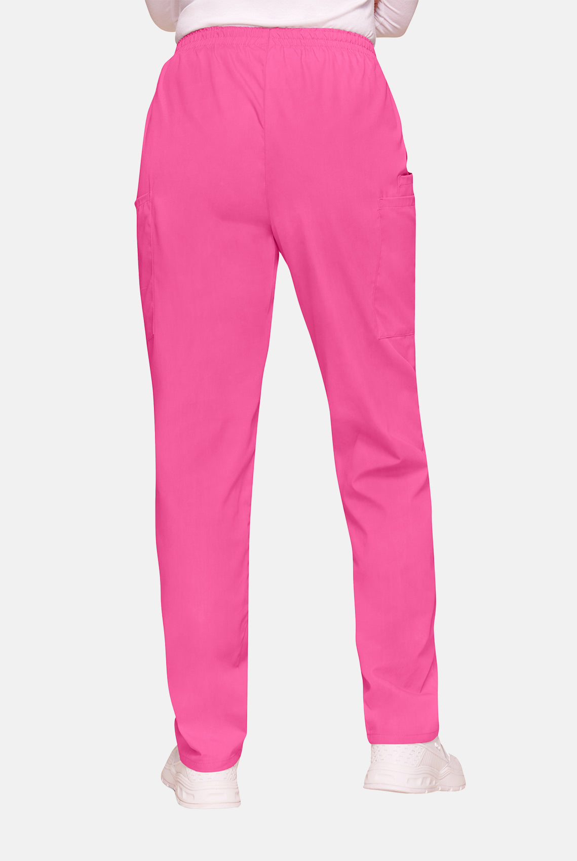 Cherokee Unisex Elasticated Scrub Trousers - Shocking Pink