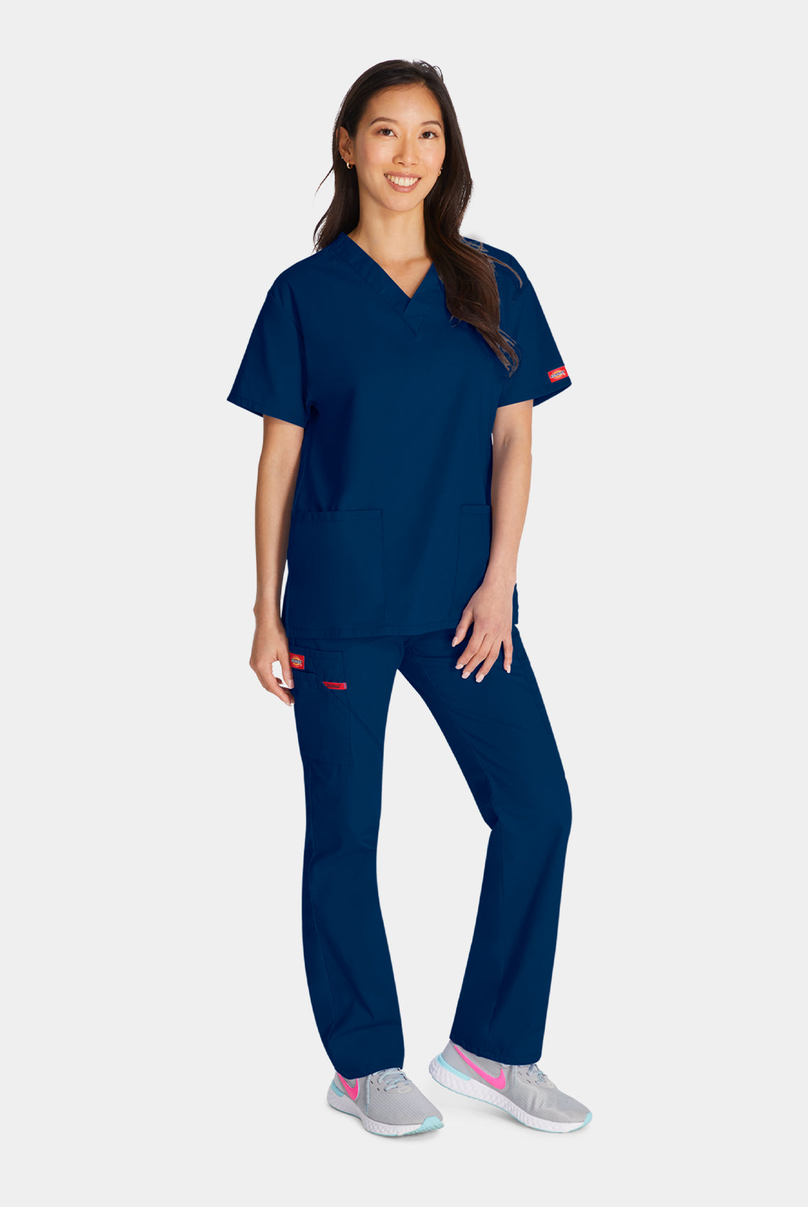 Dickies Signature Unisex Scrub Set - Navy