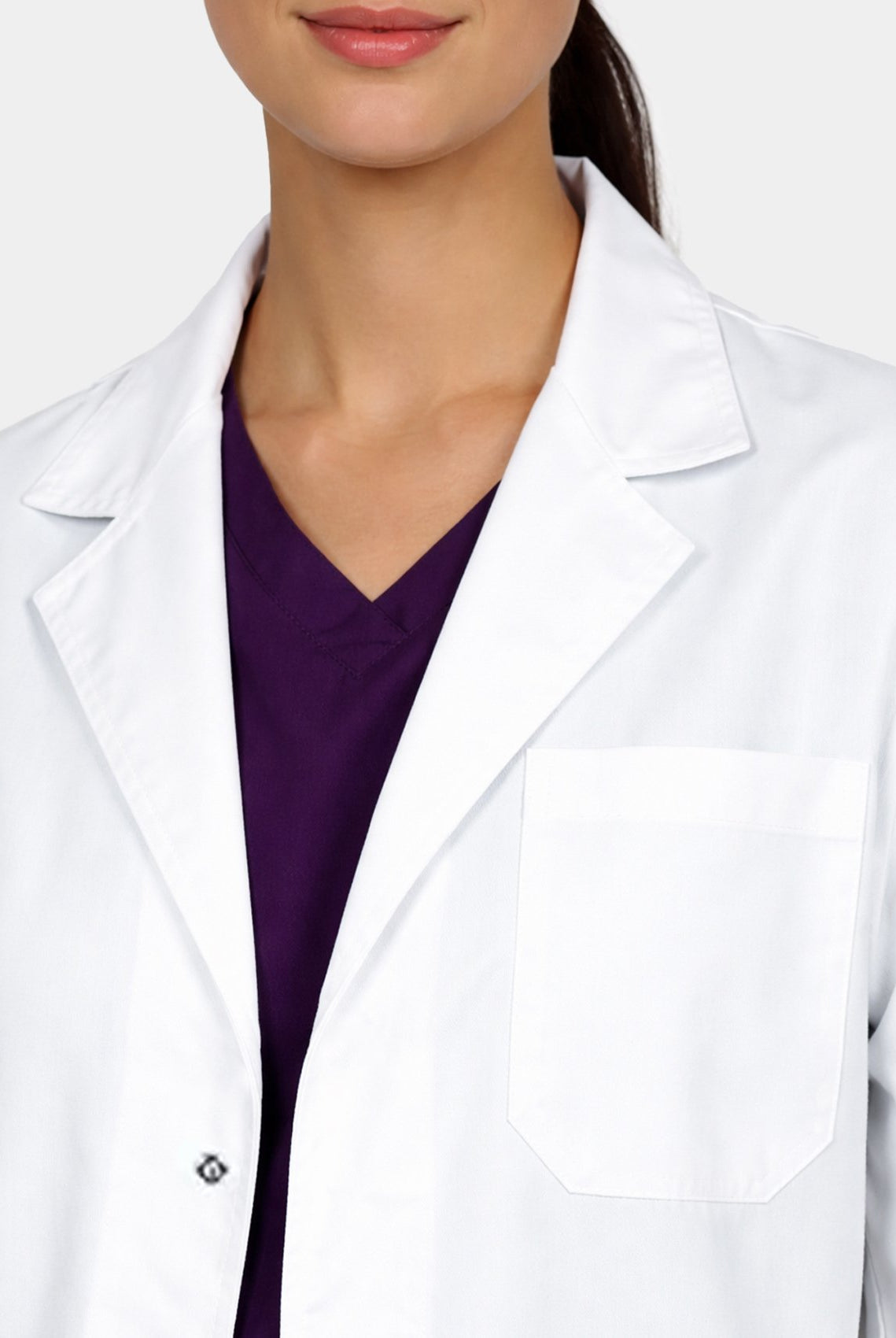 Prestige White Unisex Lab Coat