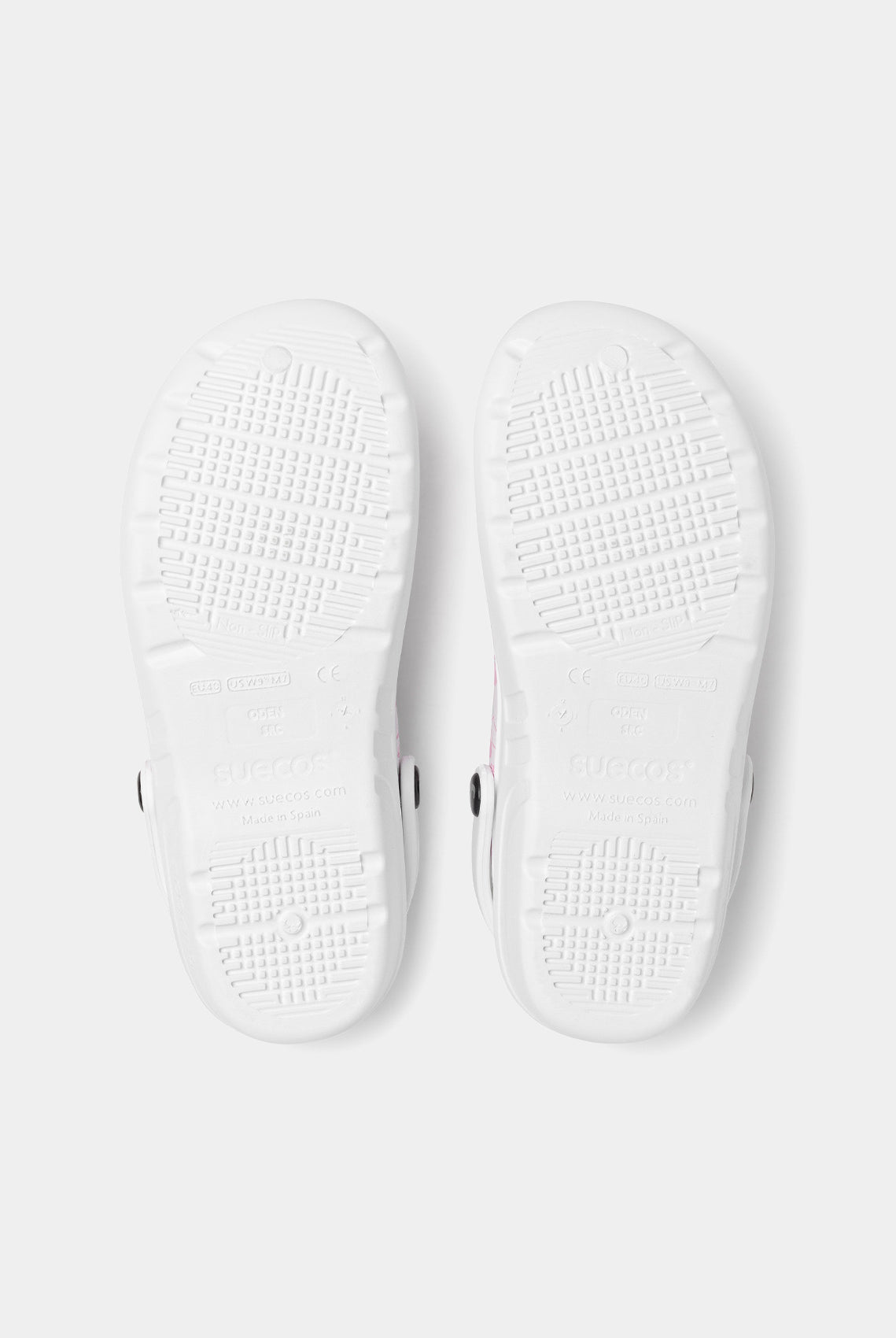 Suecos Oden Fusion Clogs - Medical Pink - Back