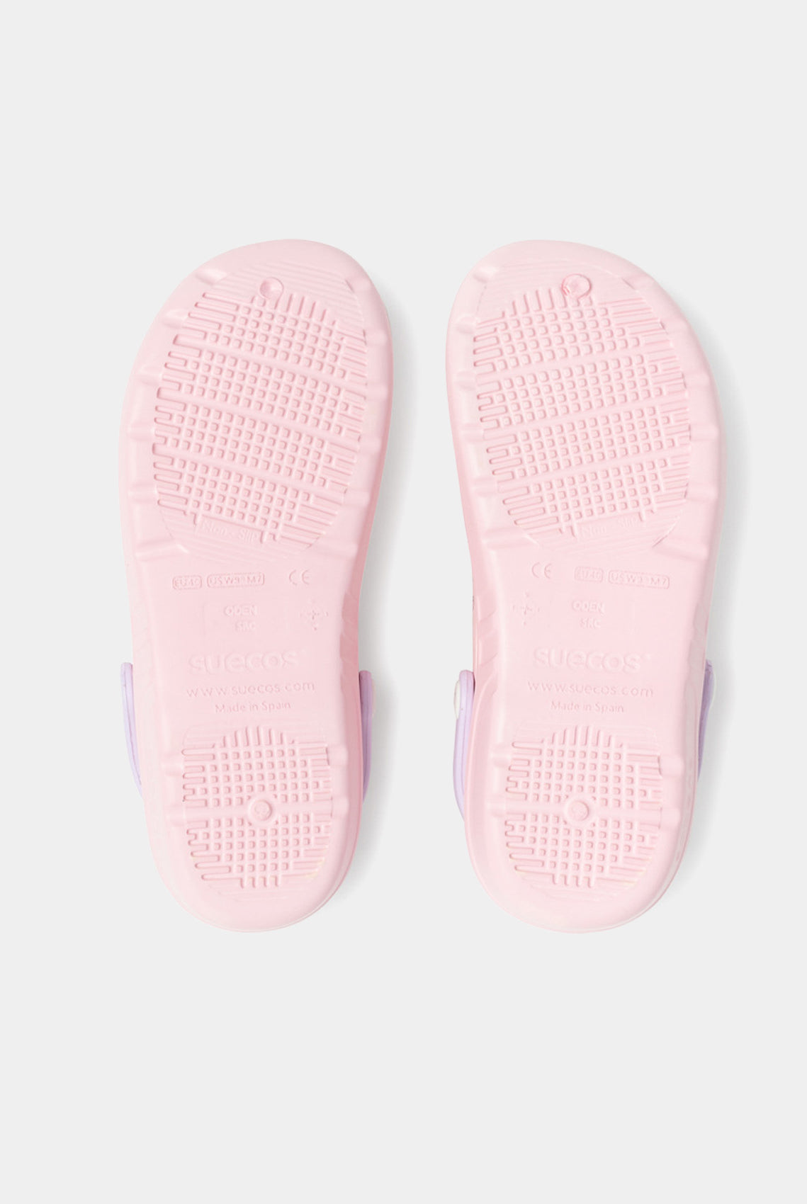 Suecos Oden Fusion Clogs - Rose - Back