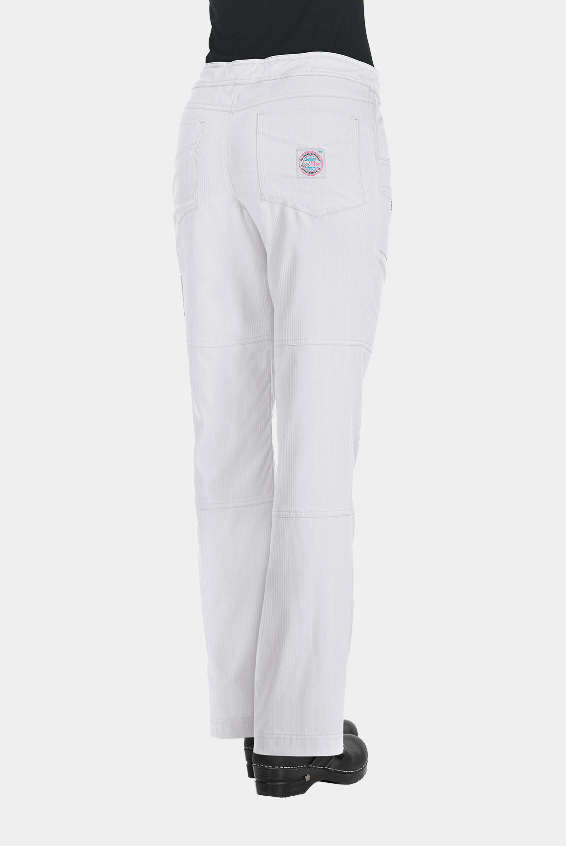 Koi Lite Peace Scrub Trousers - White - Back