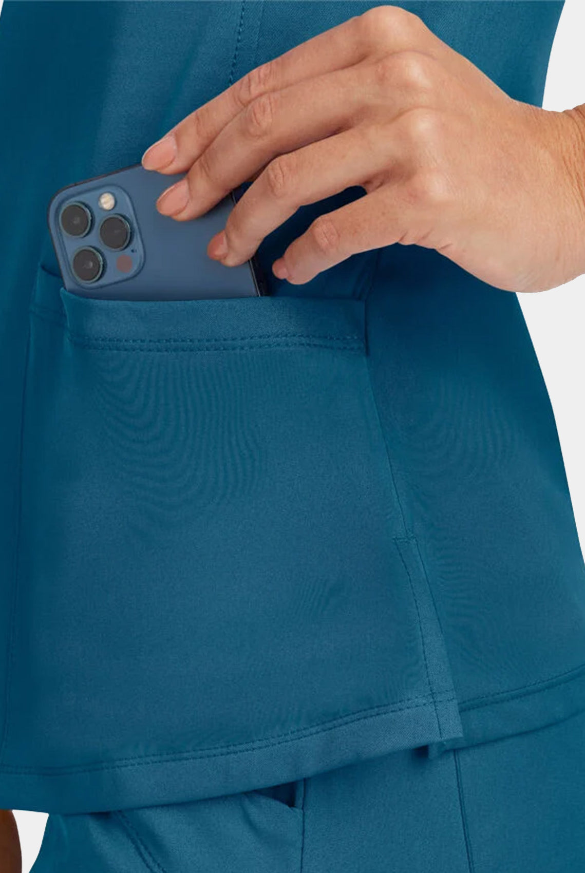 Healing Hands Monica Scrub Top - Caribbean