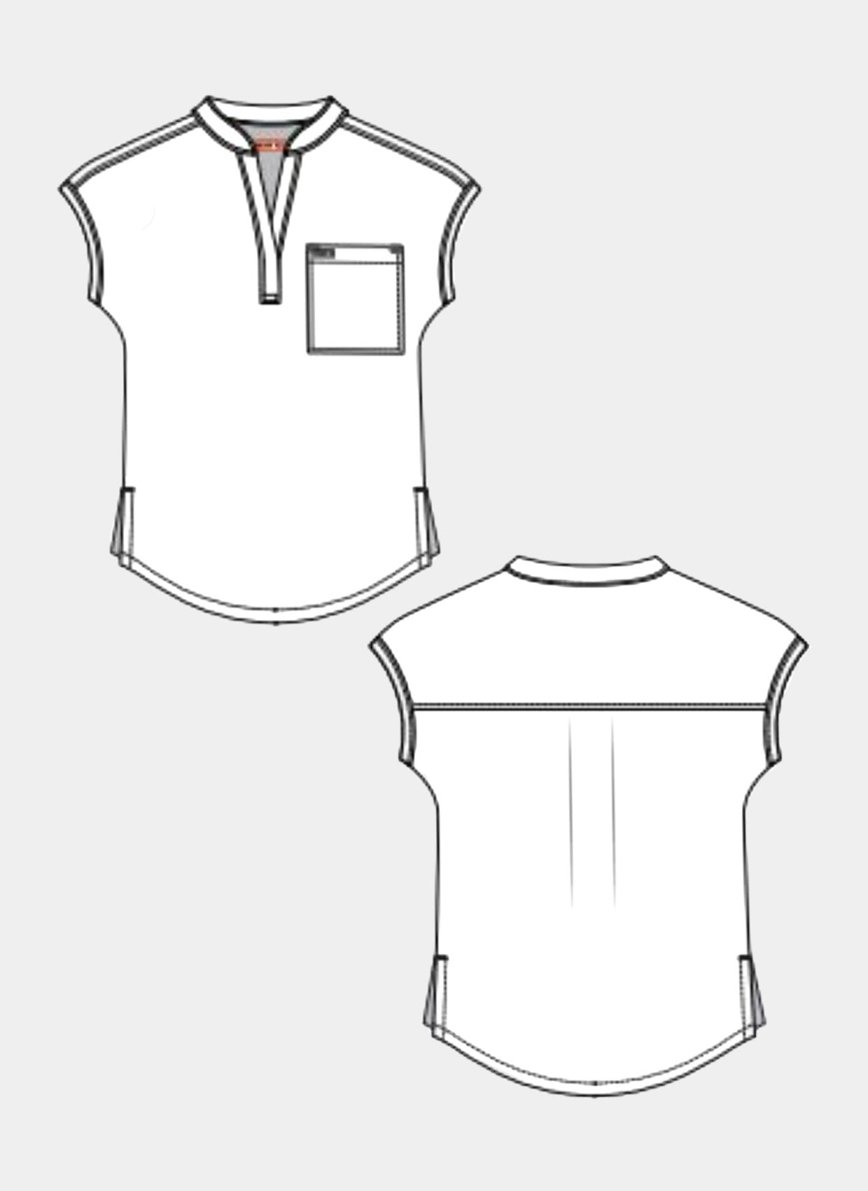 Koi Basics Ari Top - Sketch