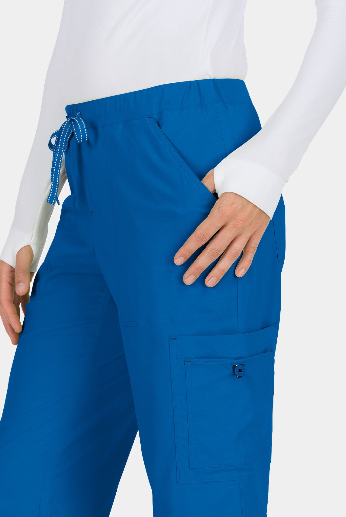 Koi Basics Holly Scrub Trousers - royal
