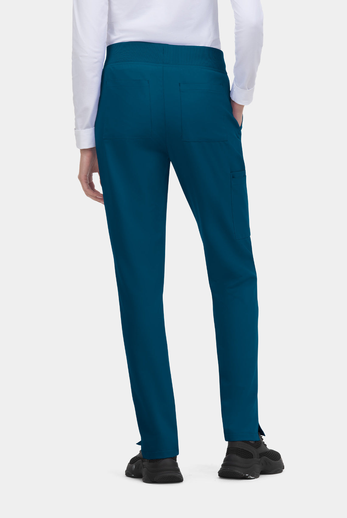Koi Cureology Atria Scrub Trousers - Caribbean - Back