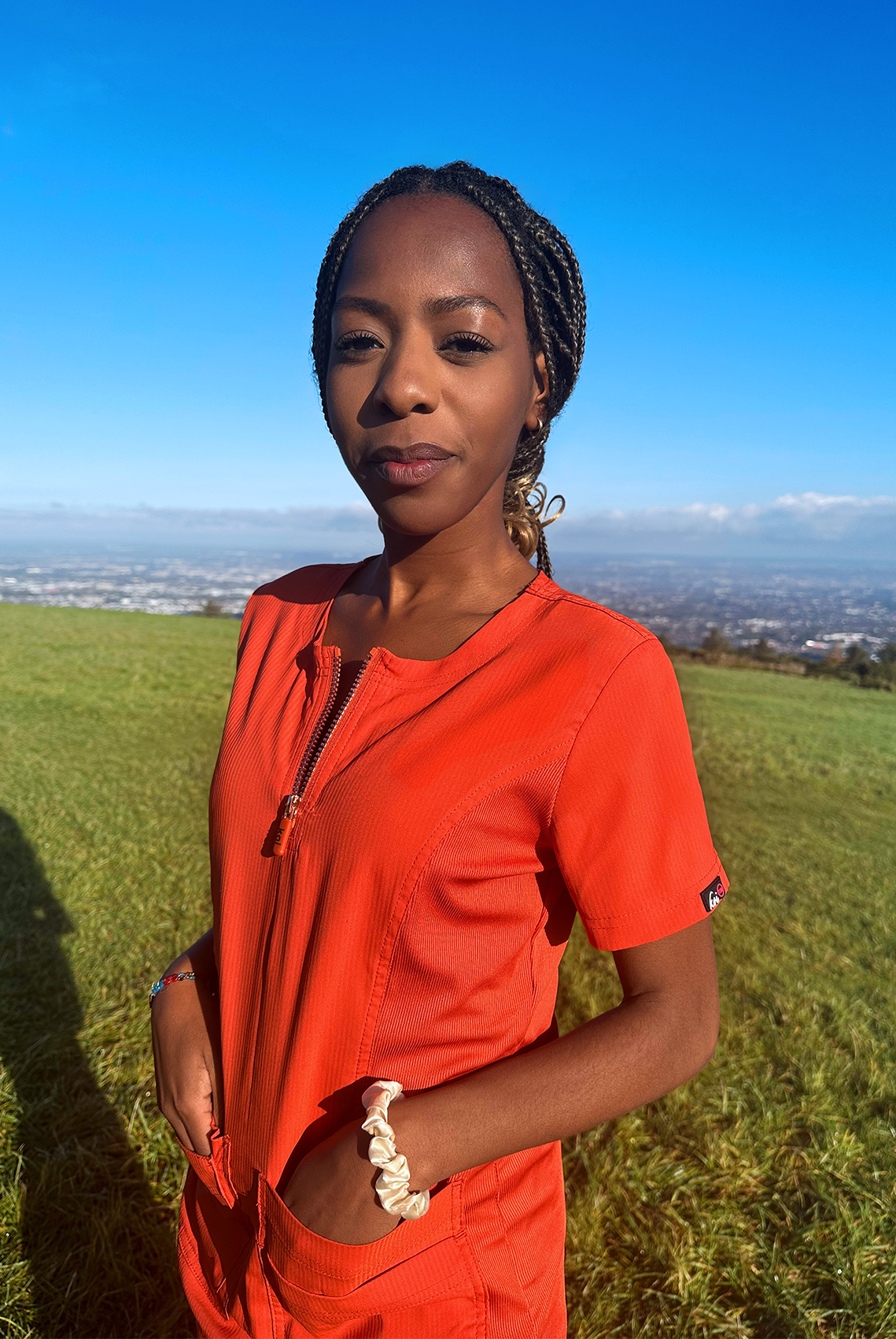 Koi Lite Serenity Scrub Top