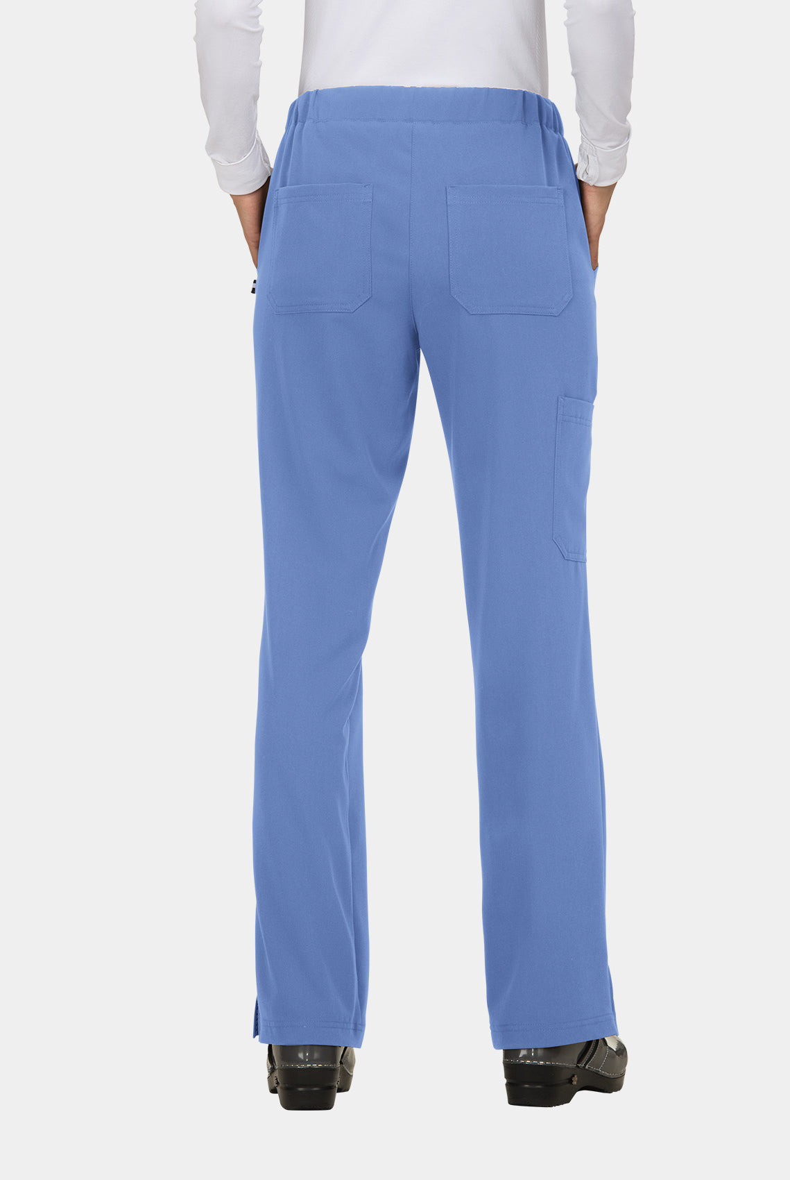 Koi Next Gen Everyday Hero Scrub Trousers - True Ceil - back
