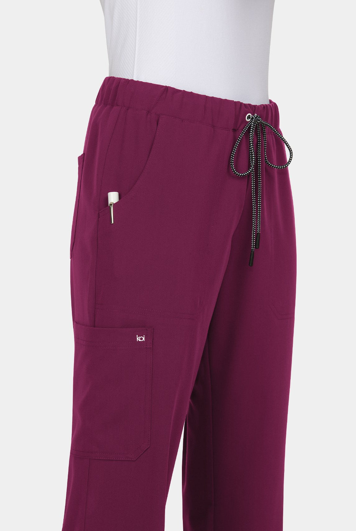 Koi Next Gen Everyday Hero Scrub Trousers - wine
