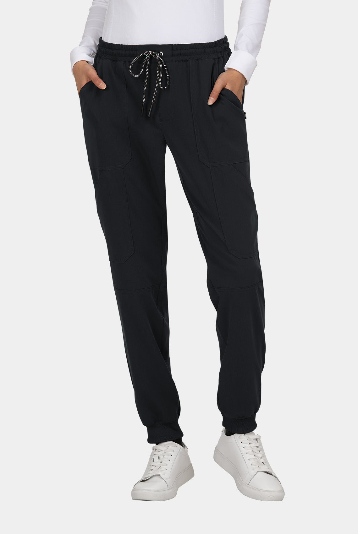 Koi Next Gen Good Vibe Scrub Joggers - Black - front