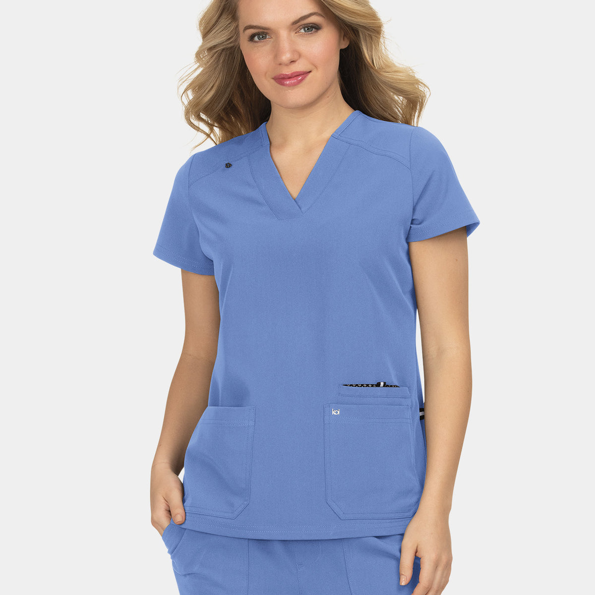 Koi Next Gen Hustle And Heart Women's Scrub Top – Happythreads