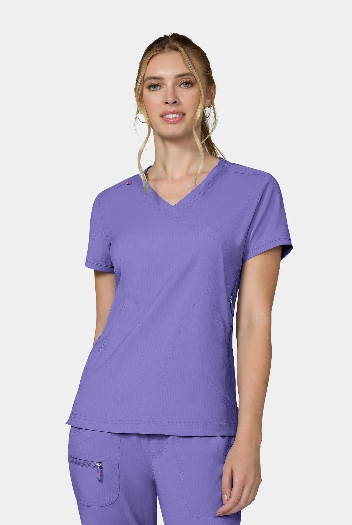 Koi Lite Philosophy Scrub Top - French Lavender