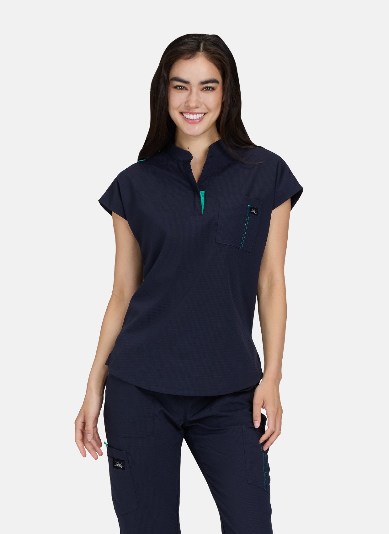 Koi Solis Catrin Scrub Top - Navy