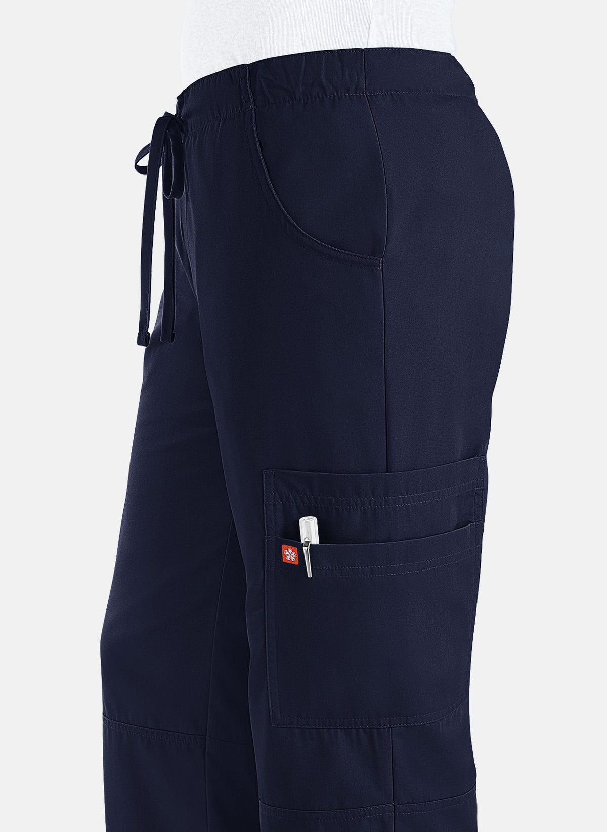 Orange Standard Laguna Scrub Trousers - Navy