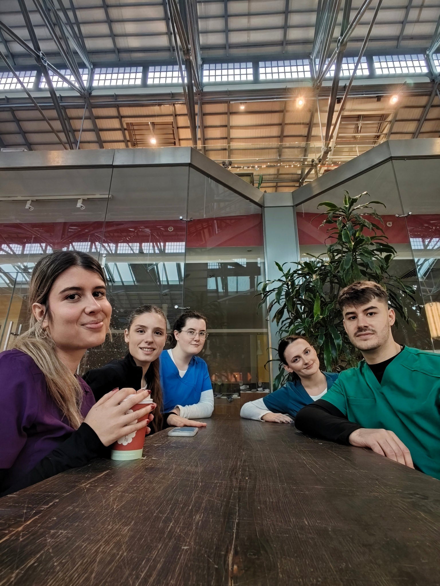 Nurse professionals in comfortable nurse scrubs designed for all-day movement