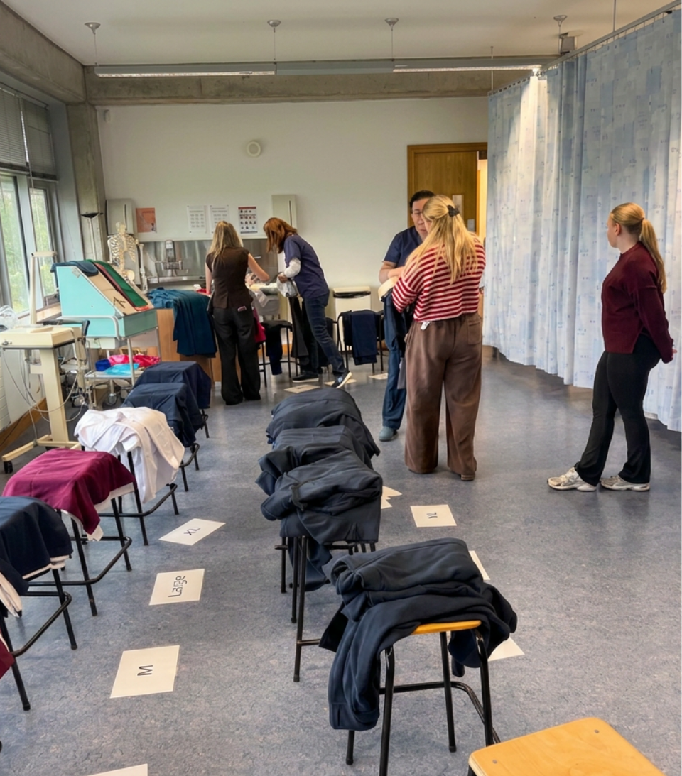 Freshers' Week, First Fitting: How SETU Waterford's New Nursing Students Chose Their Scrubs