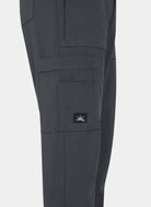 Men's Koi Solis scrub trousers charcoal-closeup