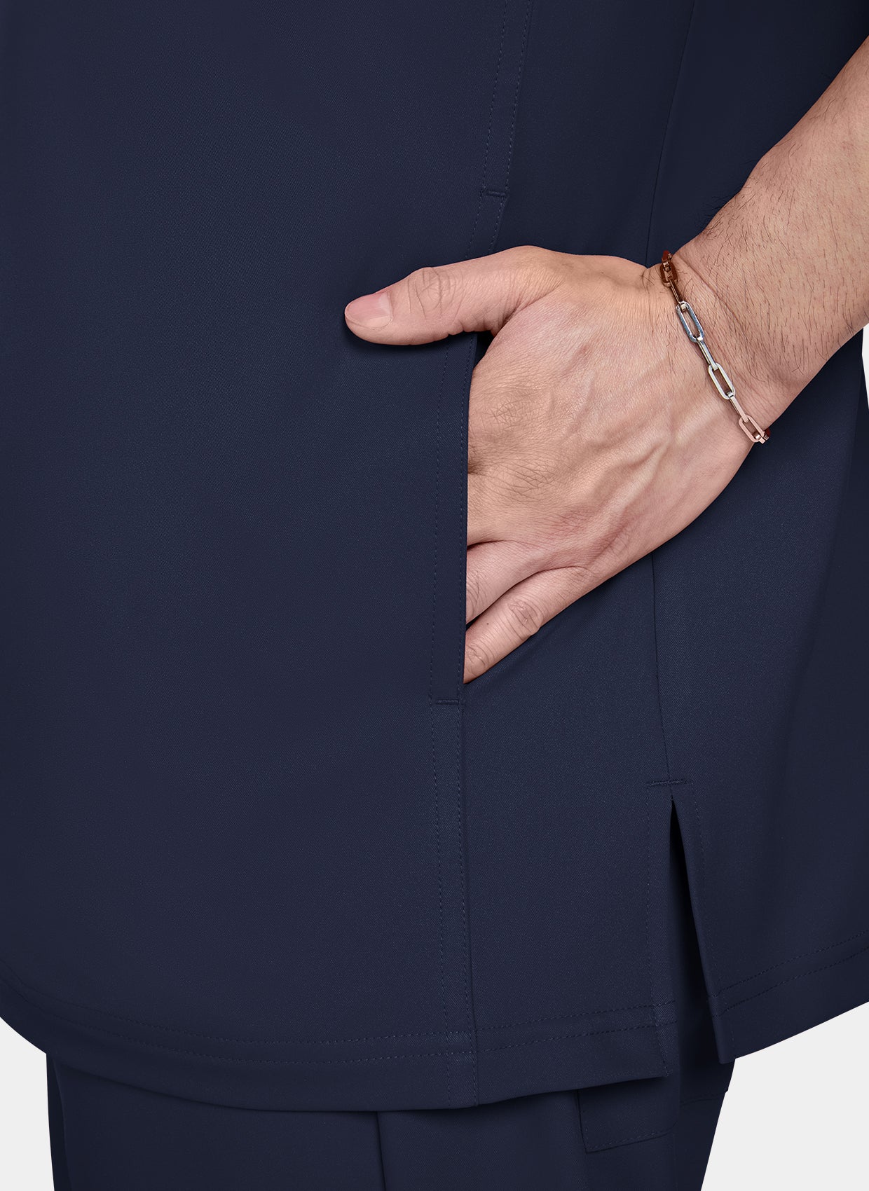 Koi Cureology Stasis Scrub Top - Navy