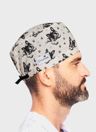 Unisex-ChrysVal-Long-Hair-Scrub-Hat-Bully-dog-2