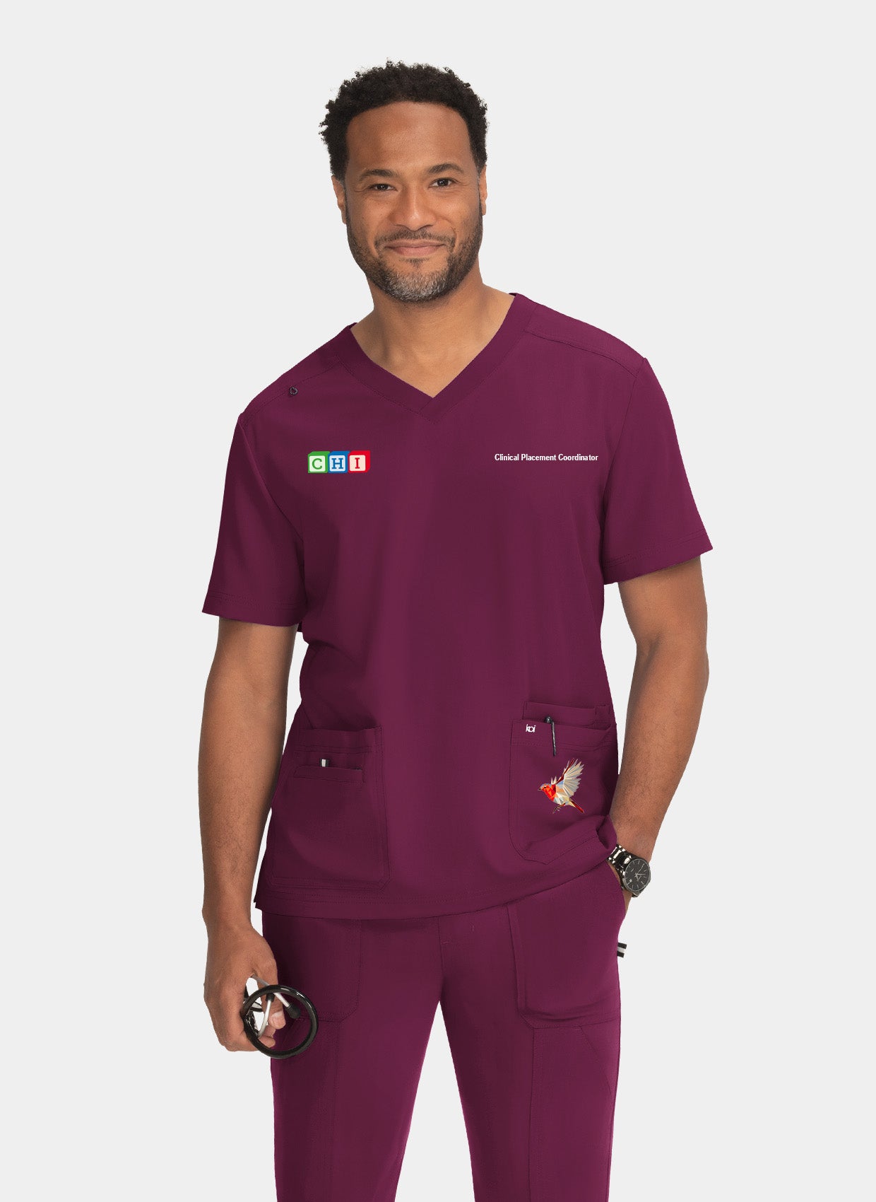 CHI CNM 2 - Koi Next Gen Free To Be Scrub Top