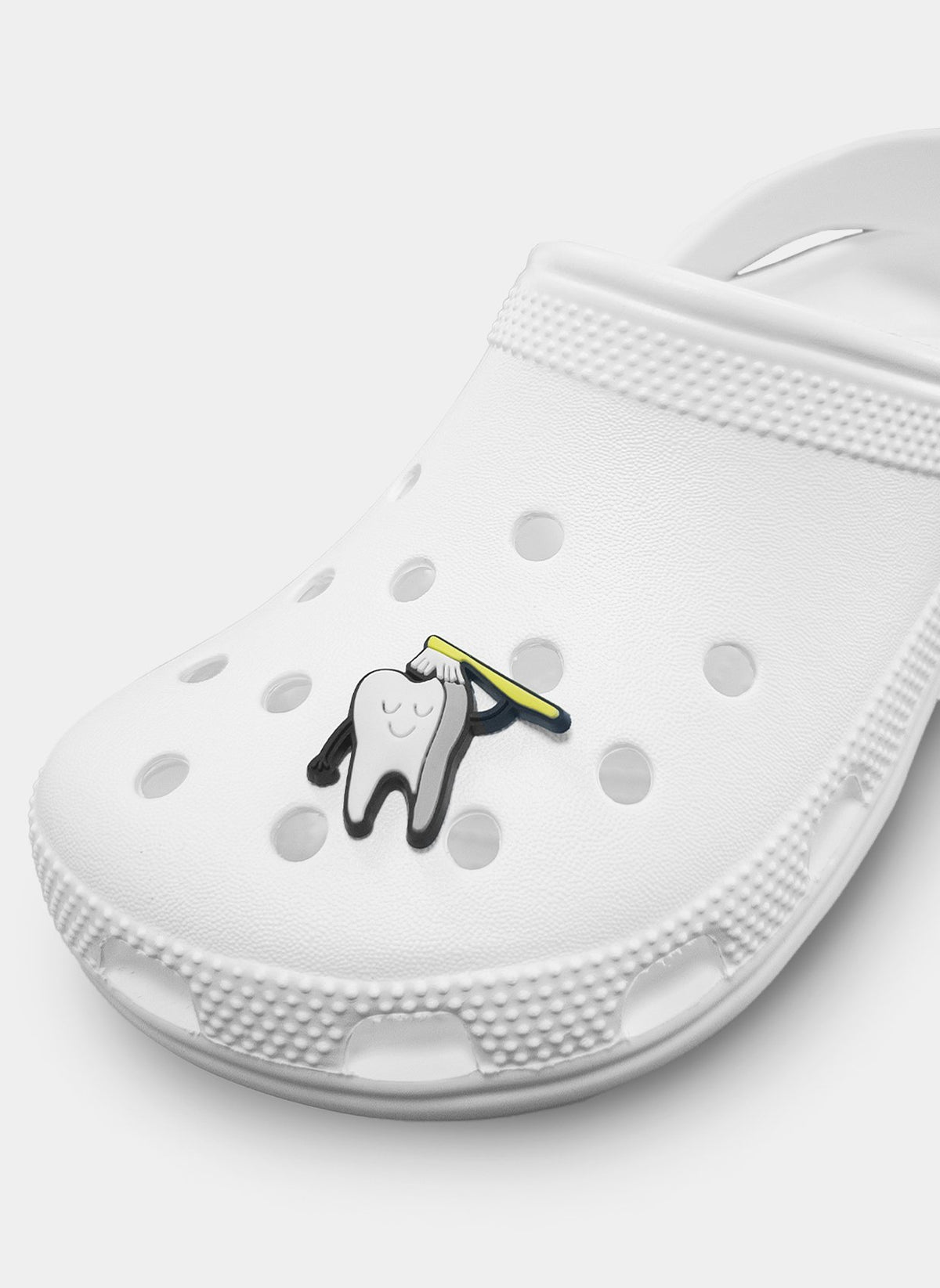 clog charm dental happy brushy tooth