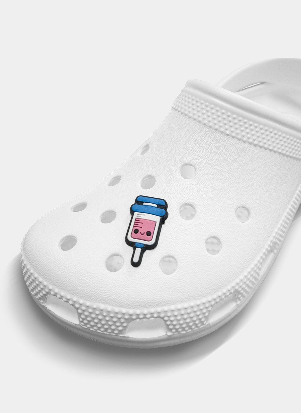 clog charm nurse little lifesaver shot