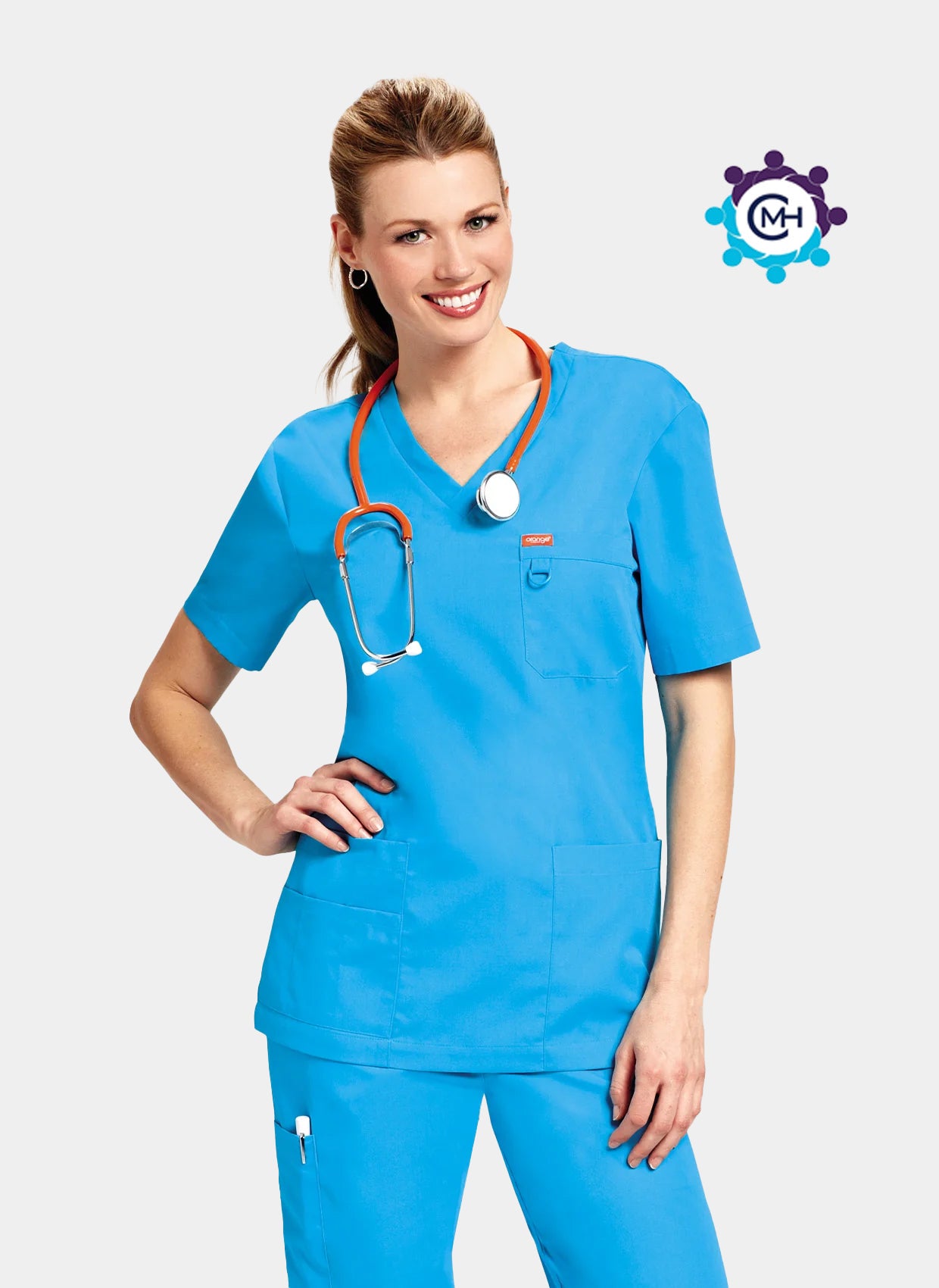 CMH Orange Standard Balboa Top - Electric Blue