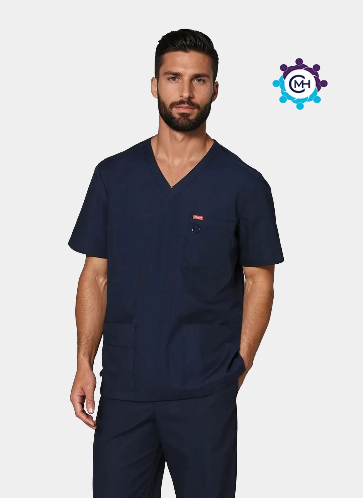 CMH Orange Standard Balboa Top - Navy