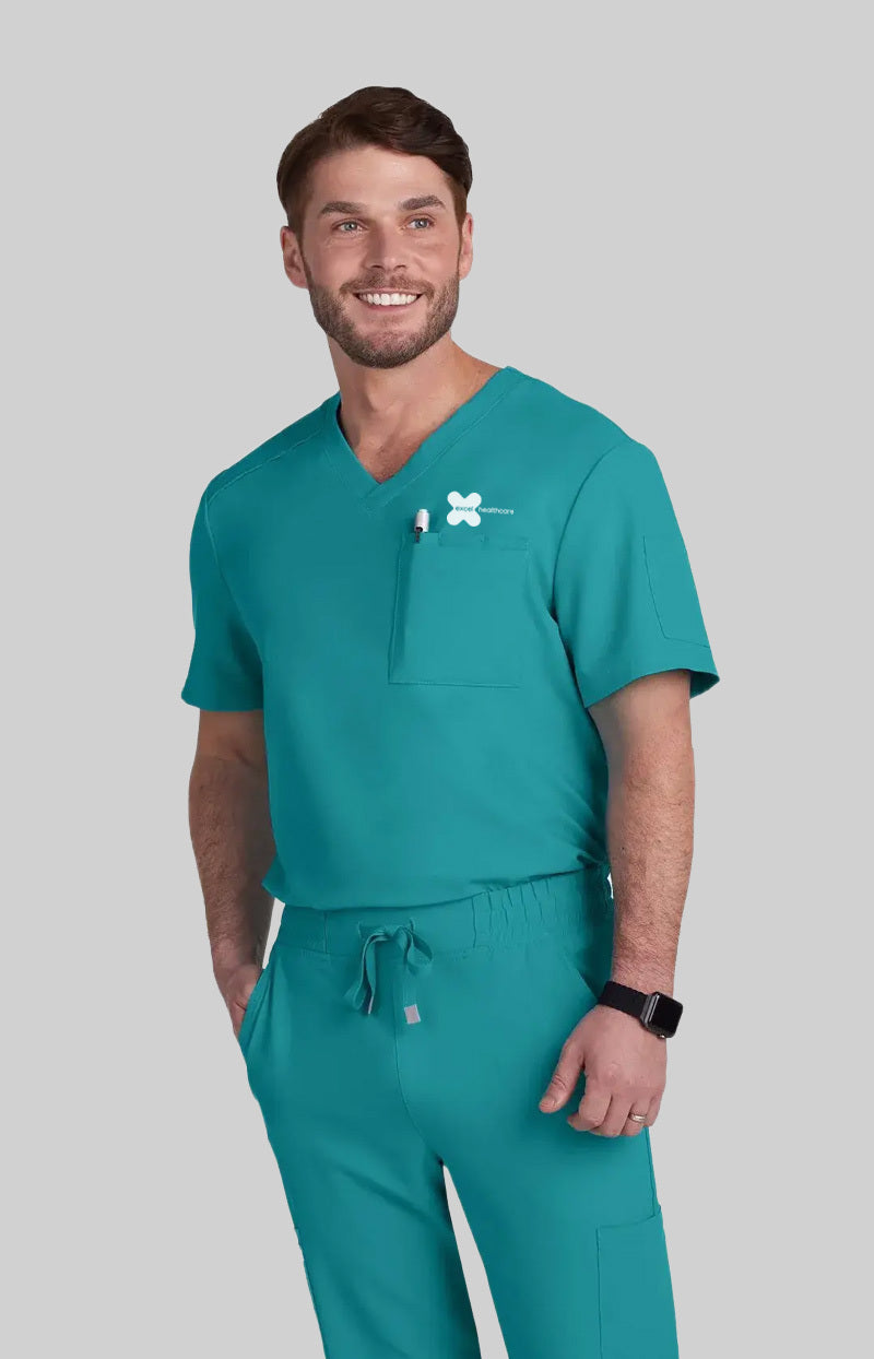 Excel Recruitment - Arthro Scrub Top Teal