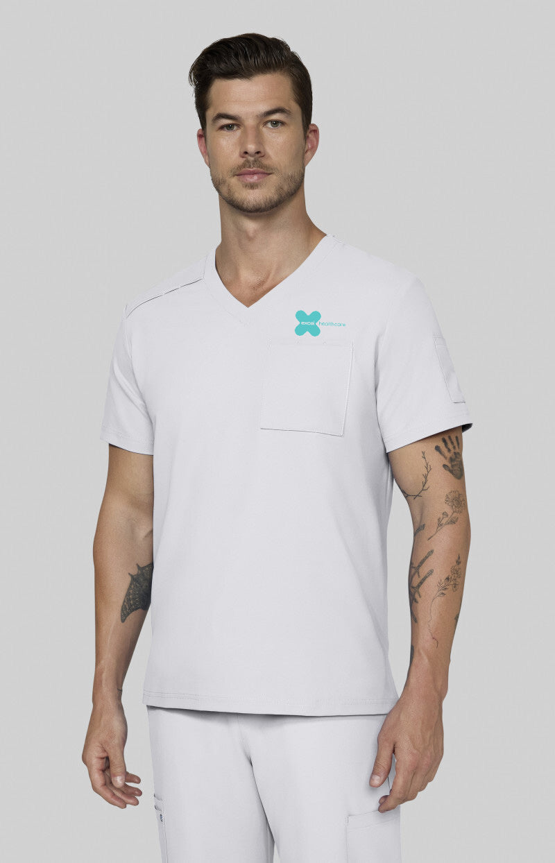 Excel Recruitment - Arthro Scrub Top White