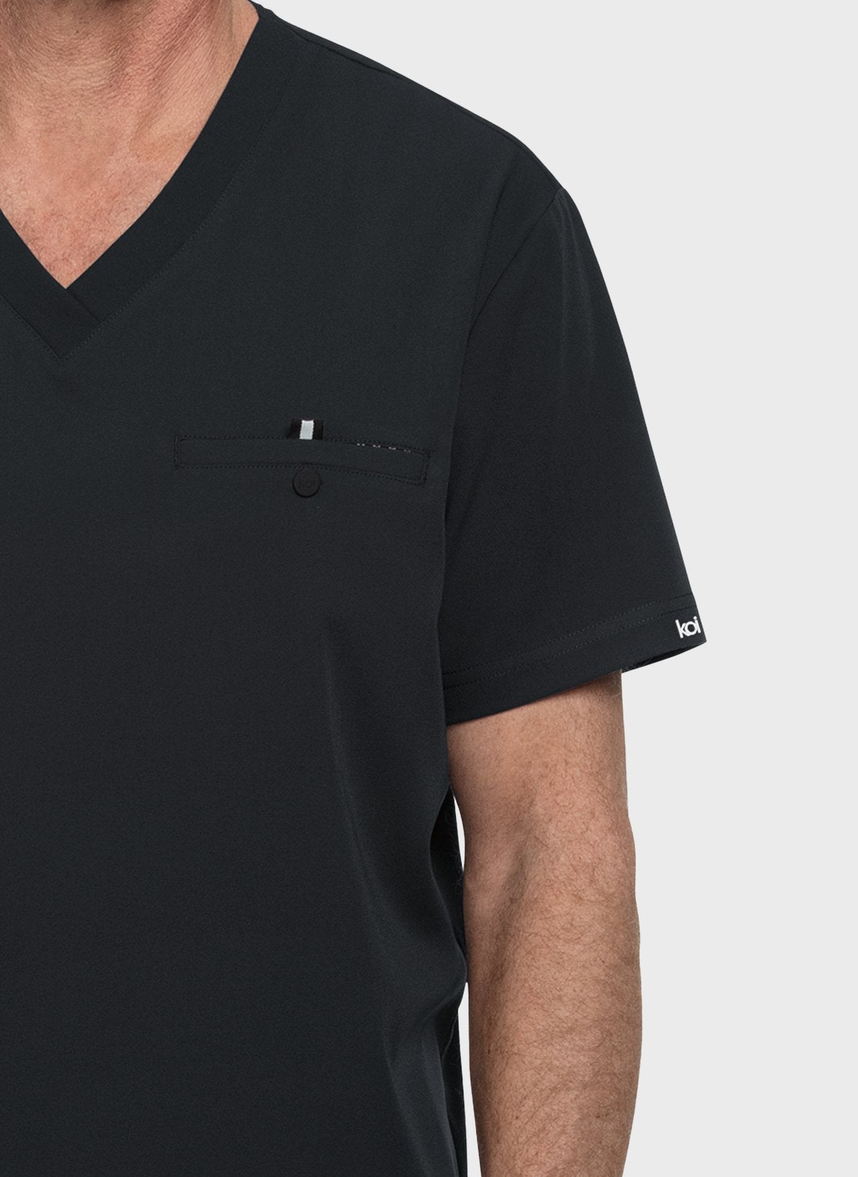 mens-koi-next-gen-on-call-scrub-top-Black-1