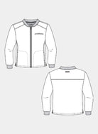 mens koi next gen ready set go scrub jacket sketch