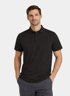 mens polo shirt velilla black