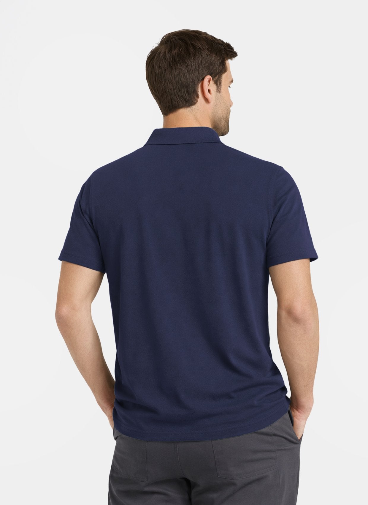 mens polo shirt velilla navy