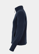 Navy blue fleece jacket