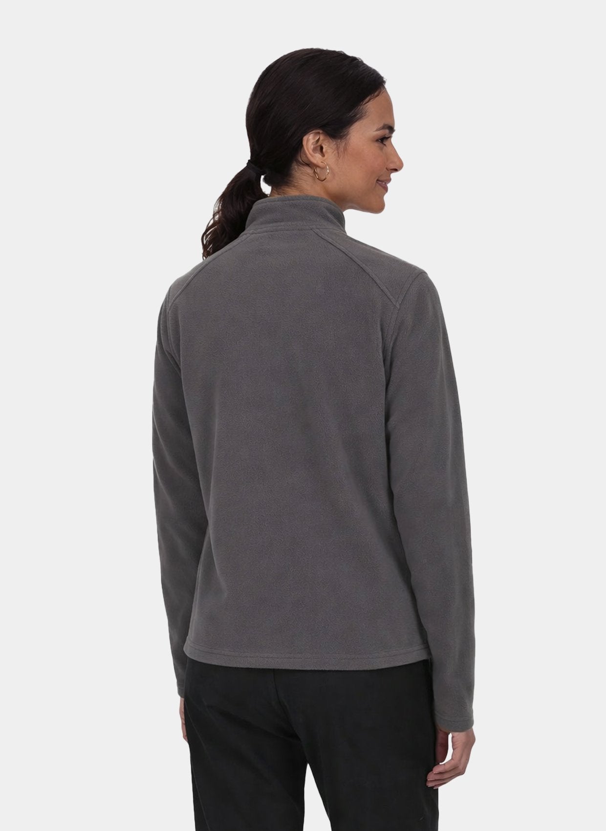 unisex perth fleece scrub jacket velilla black grey