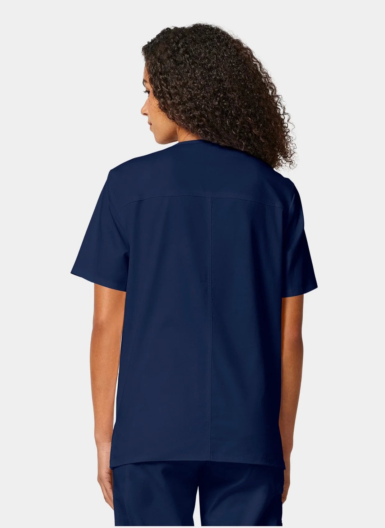 Cherokee Core Stretch Unisex V-Neck Scrub Top WWE4725 - Navy